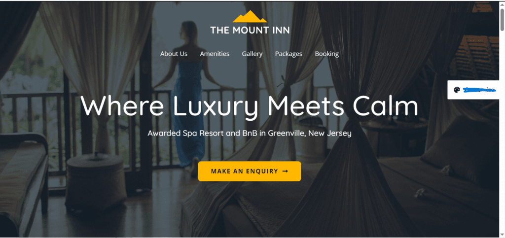 Website for another Hotel Business