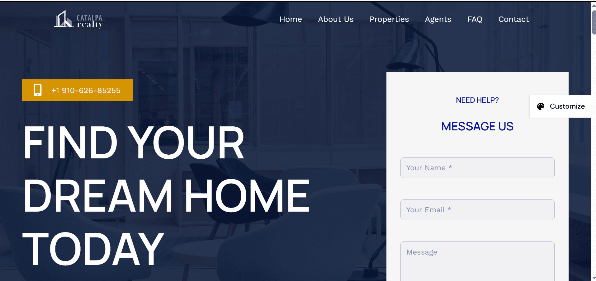 Real Estate 2 - short SS- web development for real estate at Soriox