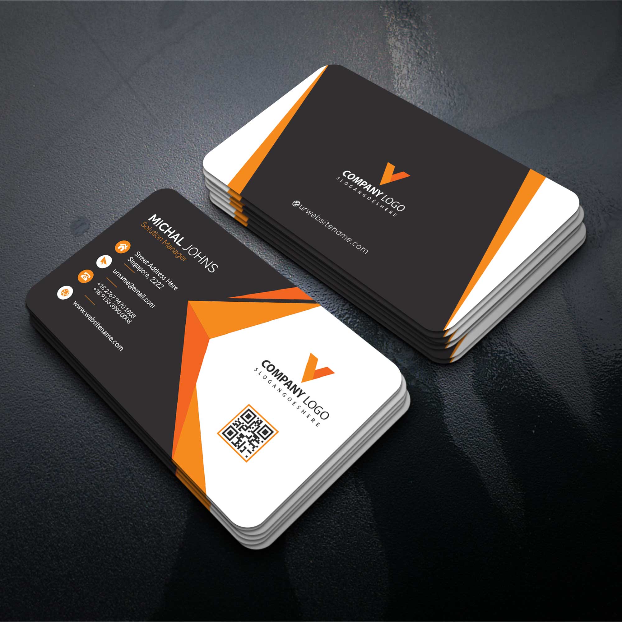 Business Cards/Visiting Cards designed by Soriox
