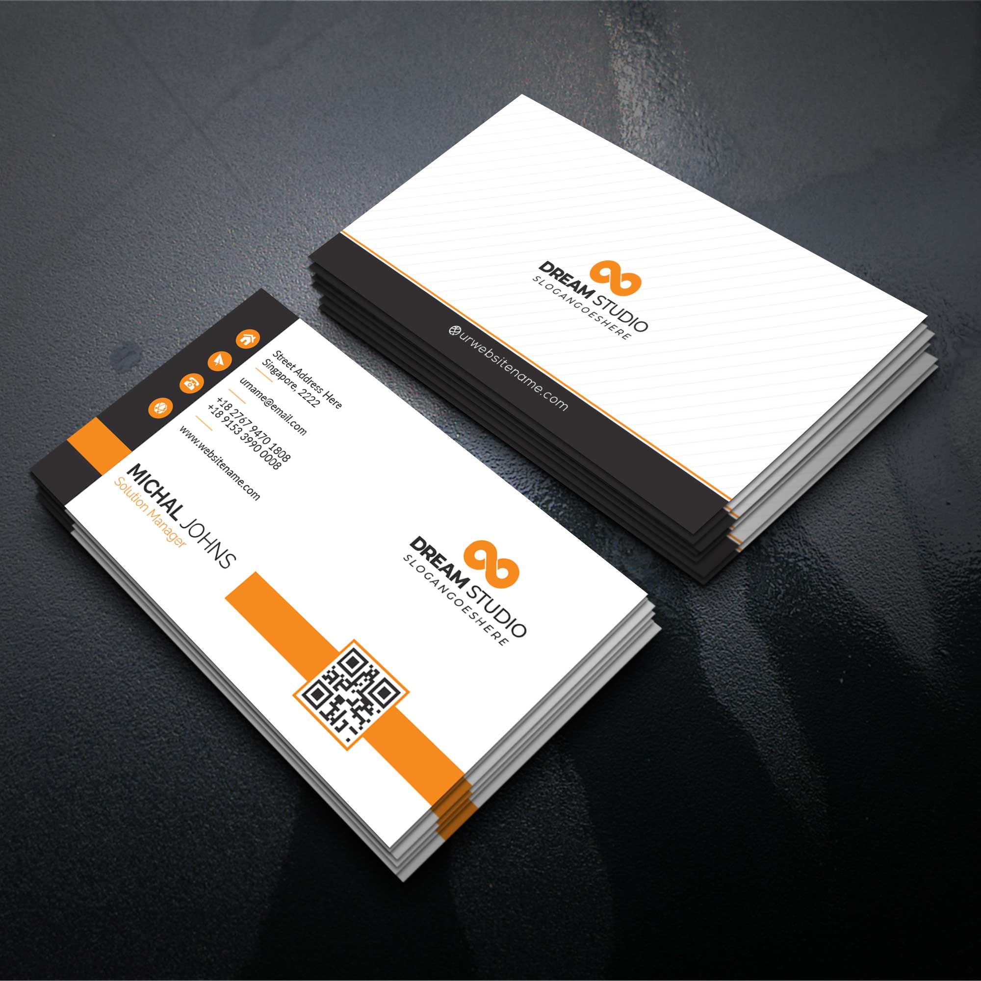 Business Cards/Visiting Cards designed by Soriox