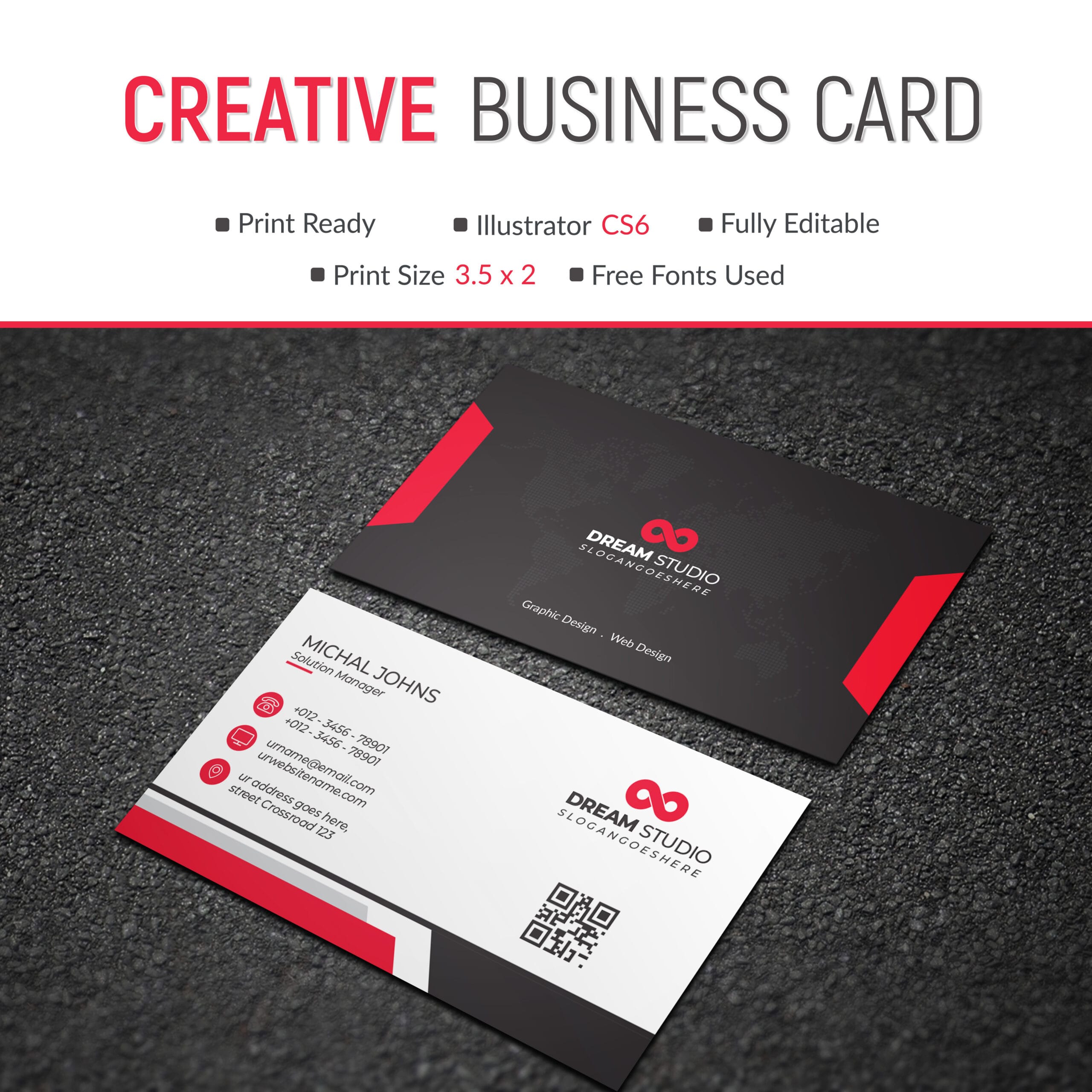 Business Cards/Visiting Cards designed by Soriox