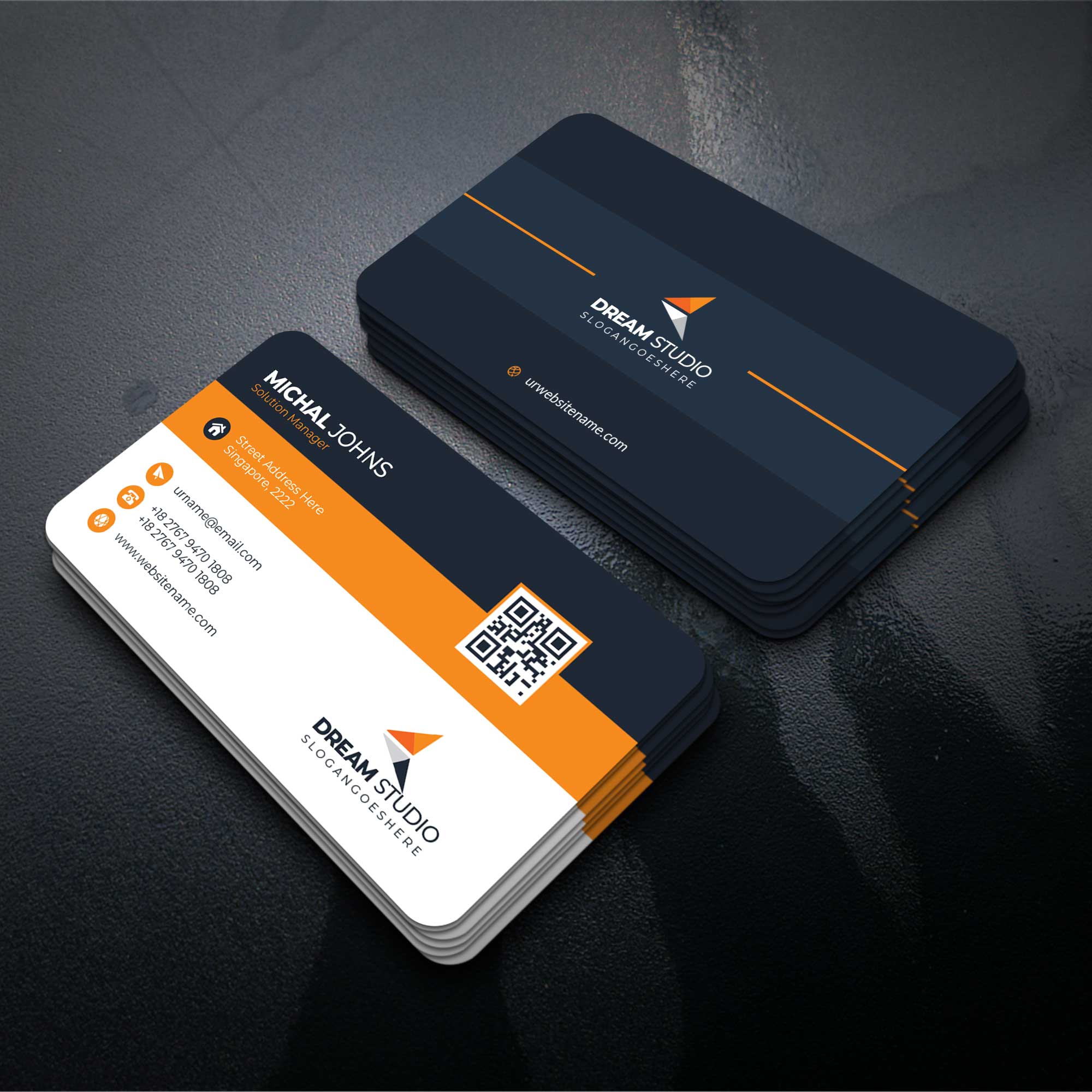 Business Cards/Visiting Cards designed by Soriox
