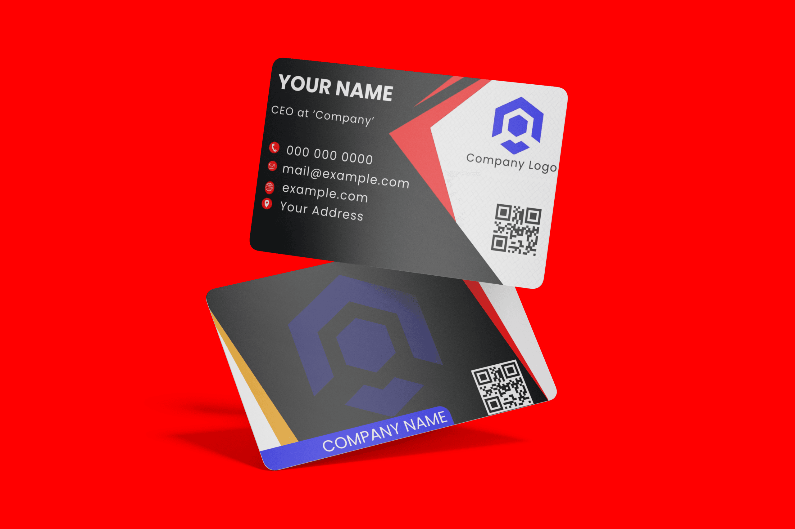 Business card/visiting card design by Soriox