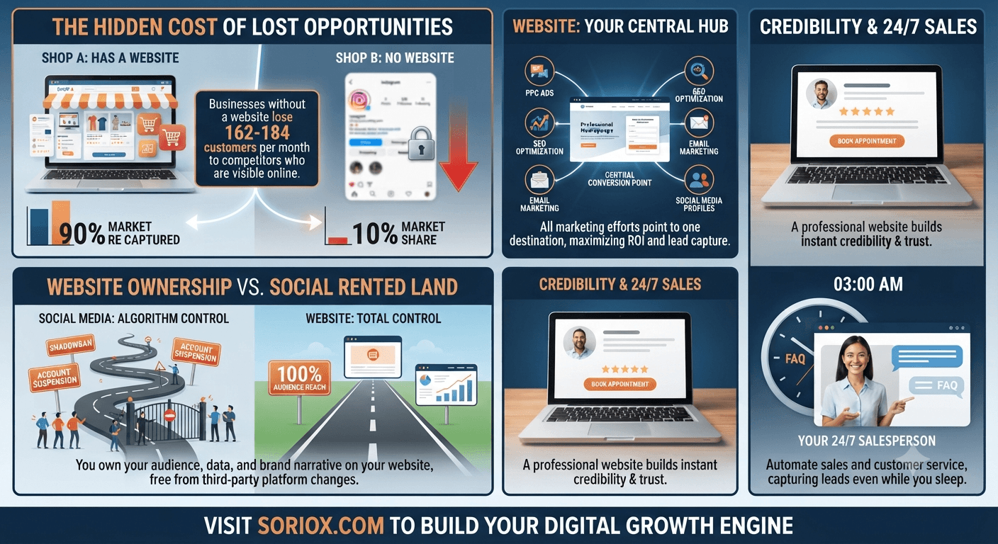 Website development for business